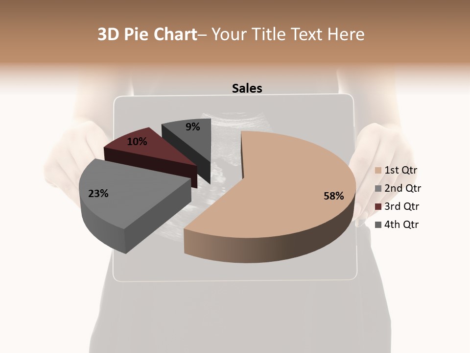 Tablet Medicine Girl PowerPoint Template