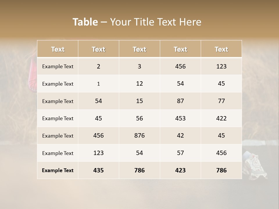 Recreation Outside City PowerPoint Template