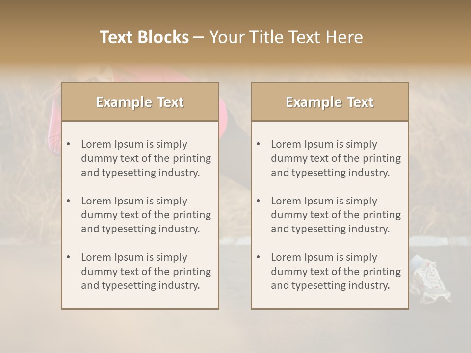 Recreation Outside City PowerPoint Template