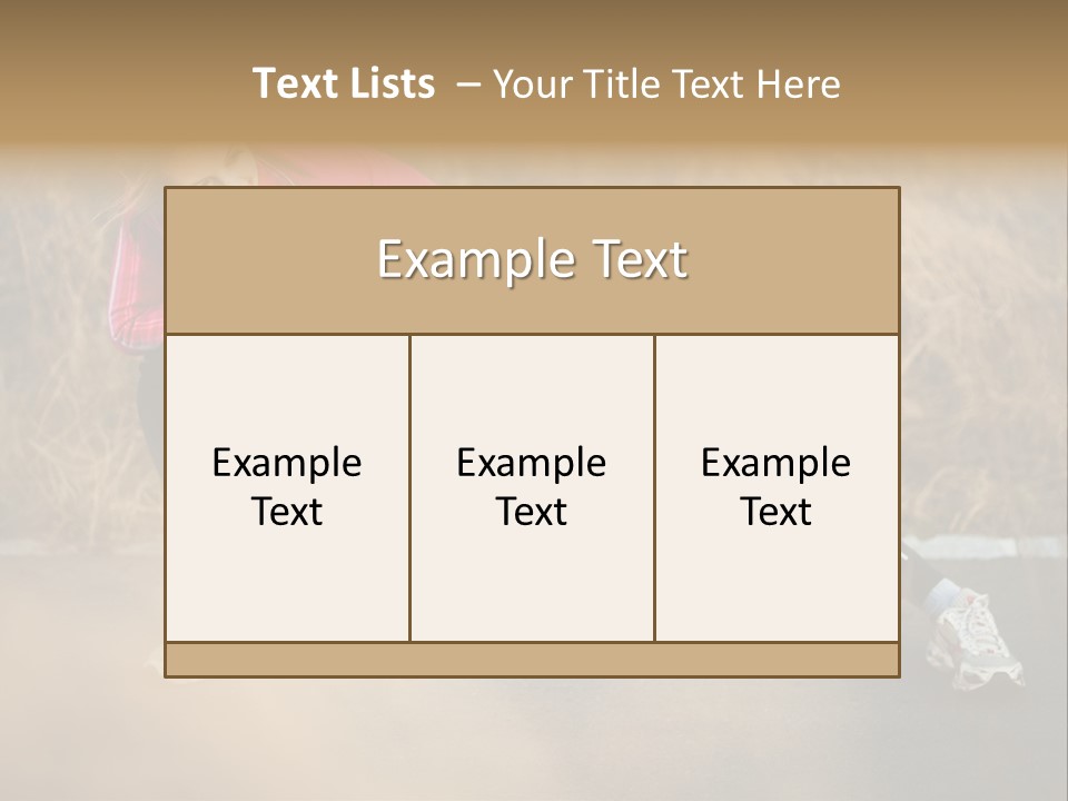 Recreation Outside City PowerPoint Template