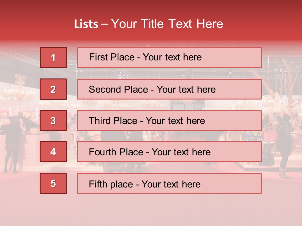 Trade Show Home Show Craftmanship PowerPoint Template