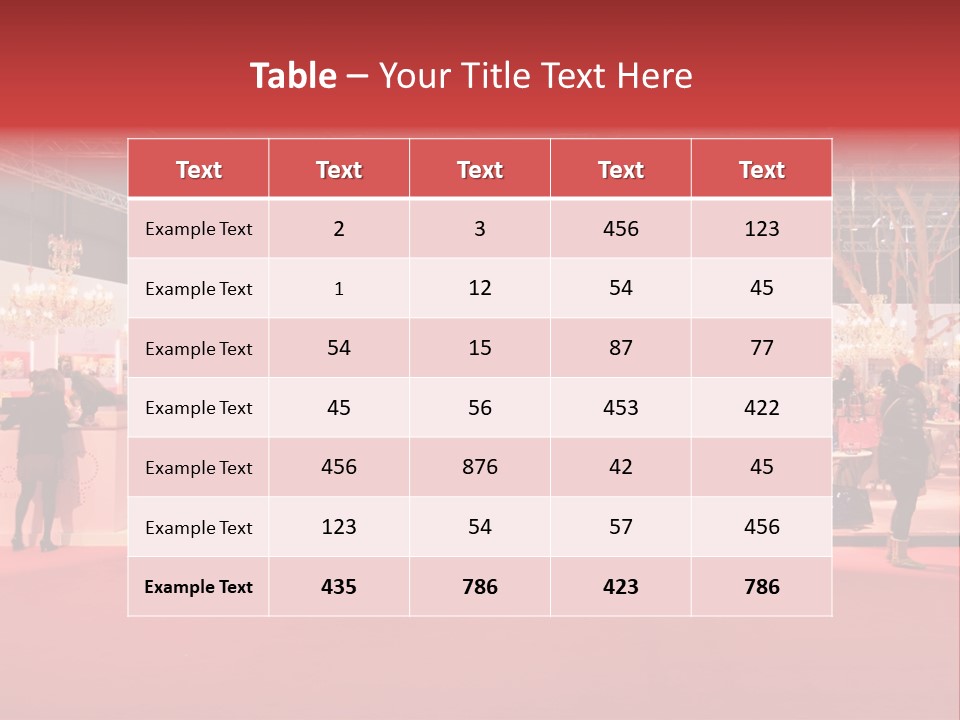 Trade Show Home Show Craftmanship PowerPoint Template