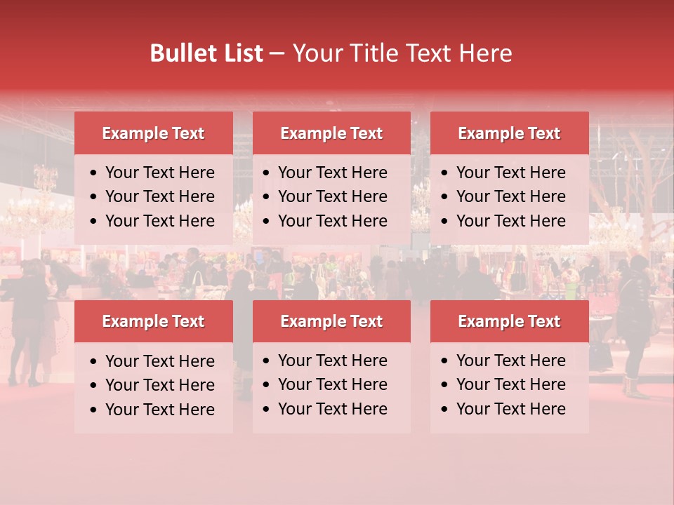 Trade Show Home Show Craftmanship PowerPoint Template