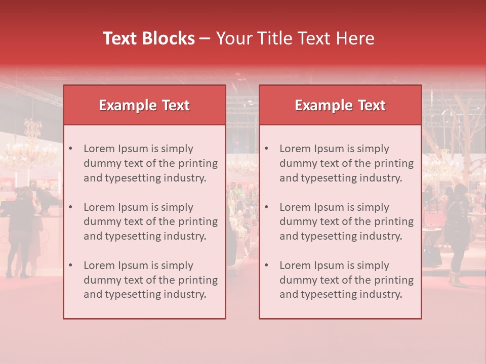 Trade Show Home Show Craftmanship PowerPoint Template