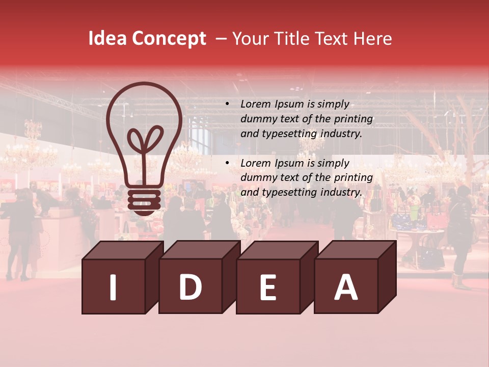 Trade Show Home Show Craftmanship PowerPoint Template