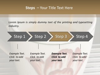 Restaurant Metallic Metal PowerPoint Template