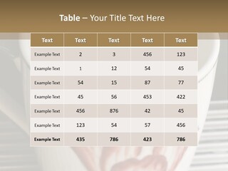 Restaurant Metallic Metal PowerPoint Template