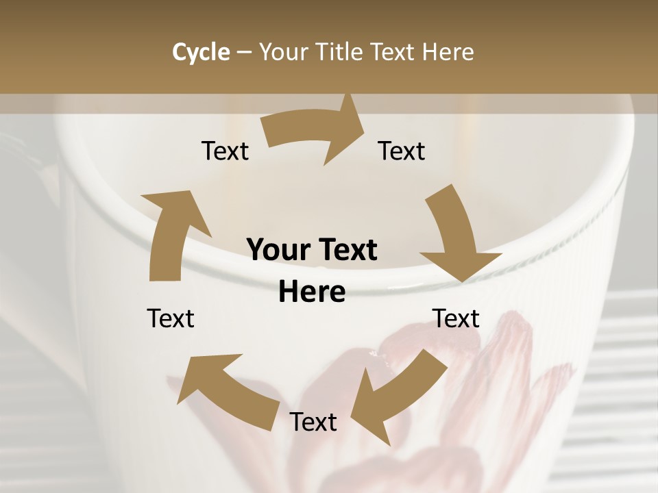 Restaurant Metallic Metal PowerPoint Template