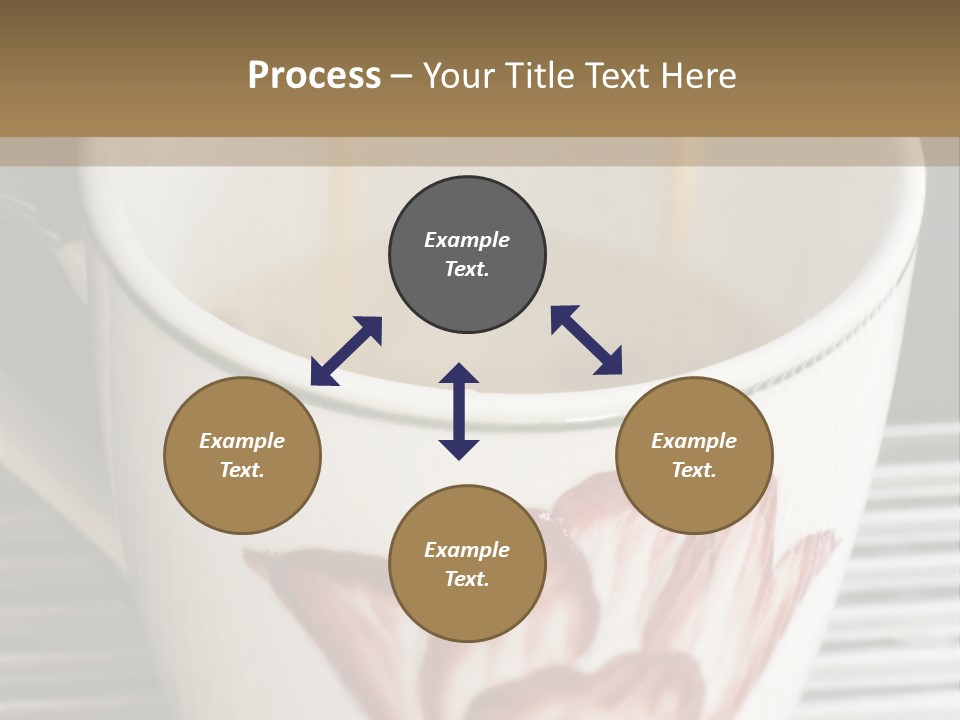 Restaurant Metallic Metal PowerPoint Template