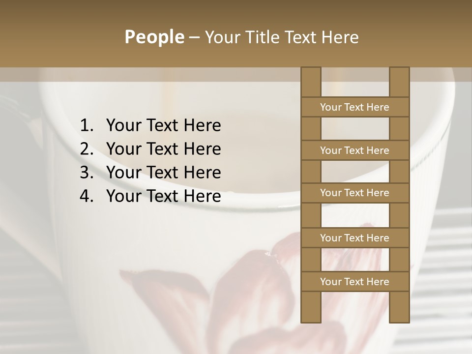 Restaurant Metallic Metal PowerPoint Template