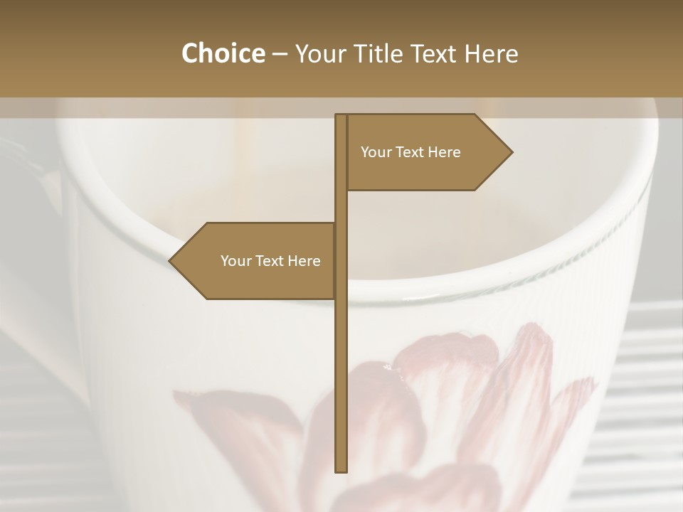 Restaurant Metallic Metal PowerPoint Template