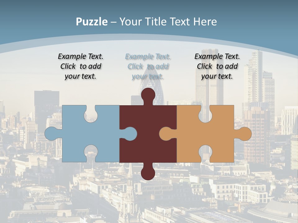 Capital Cities Finance Financial Institutions PowerPoint Template