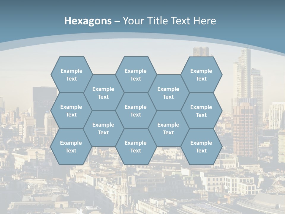Capital Cities Finance Financial Institutions PowerPoint Template