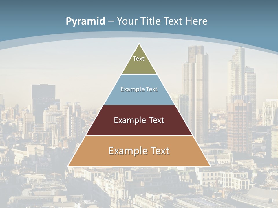 Capital Cities Finance Financial Institutions PowerPoint Template