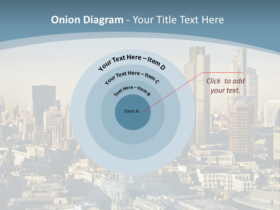 Capital Cities Finance Financial Institutions PowerPoint Template