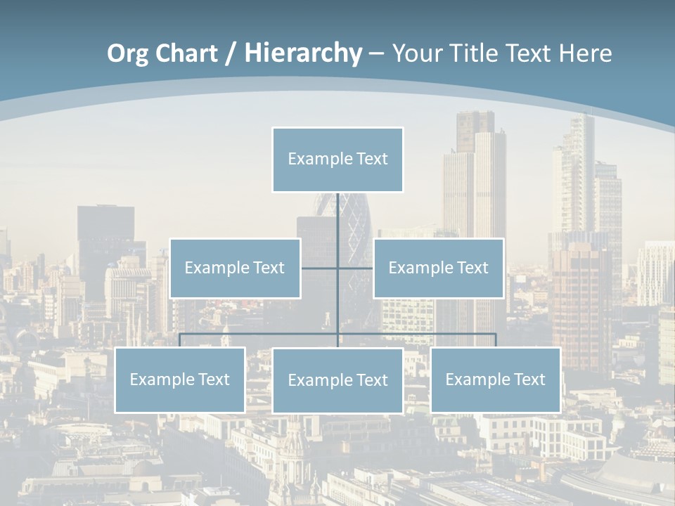 Capital Cities Finance Financial Institutions PowerPoint Template