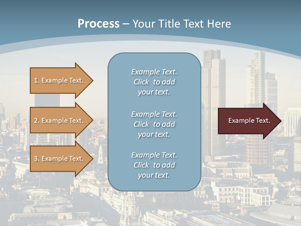 Capital Cities Finance Financial Institutions PowerPoint Template