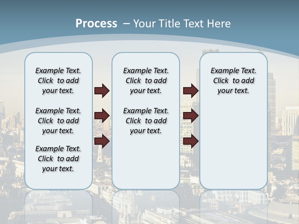 Capital Cities Finance Financial Institutions PowerPoint Template