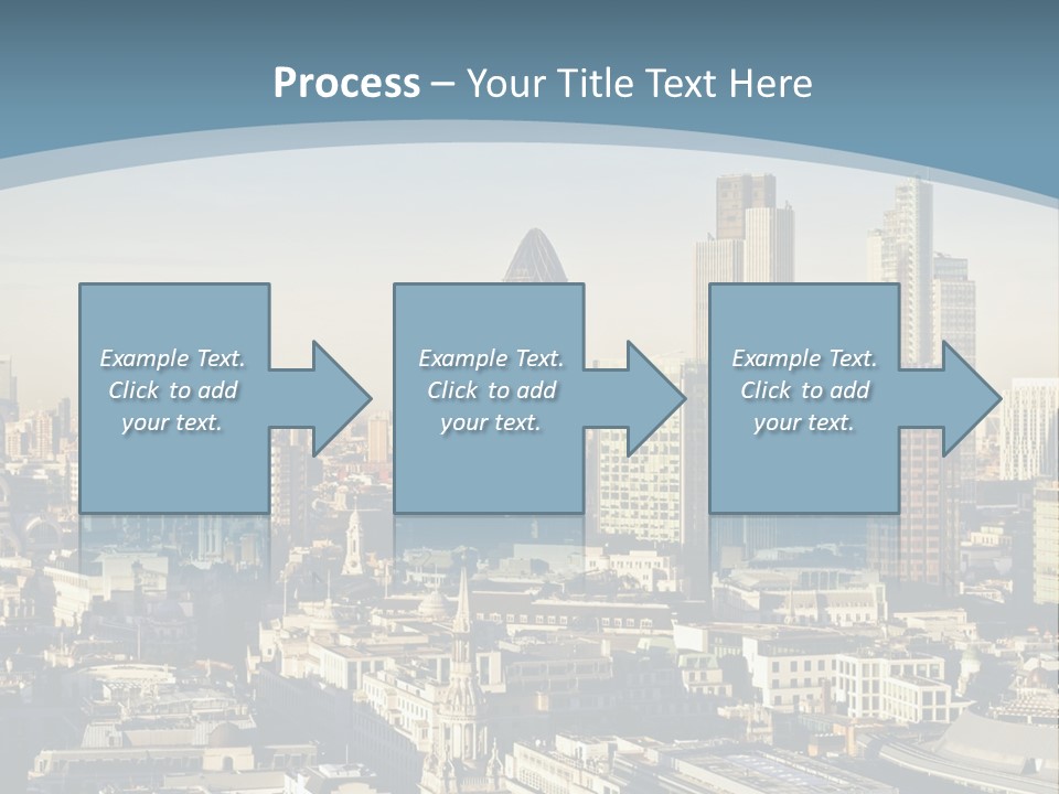 Capital Cities Finance Financial Institutions PowerPoint Template