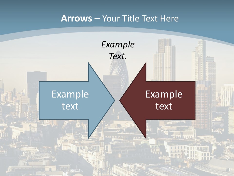 Capital Cities Finance Financial Institutions PowerPoint Template