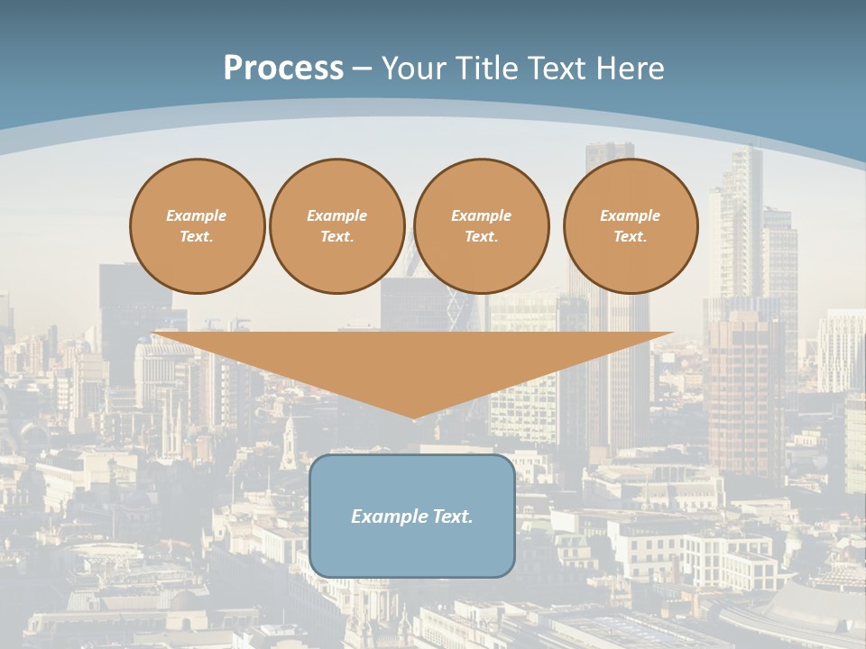Capital Cities Finance Financial Institutions PowerPoint Template