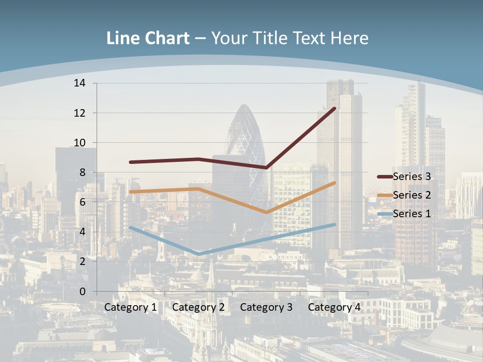 Capital Cities Finance Financial Institutions PowerPoint Template