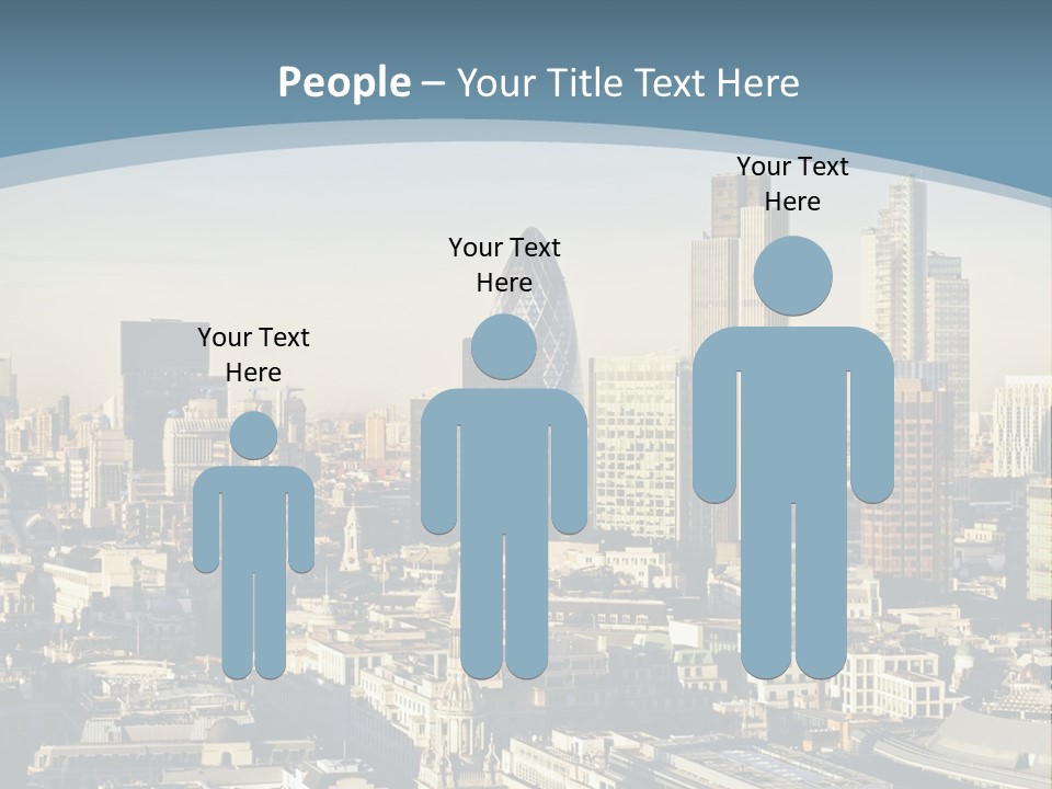 Capital Cities Finance Financial Institutions PowerPoint Template