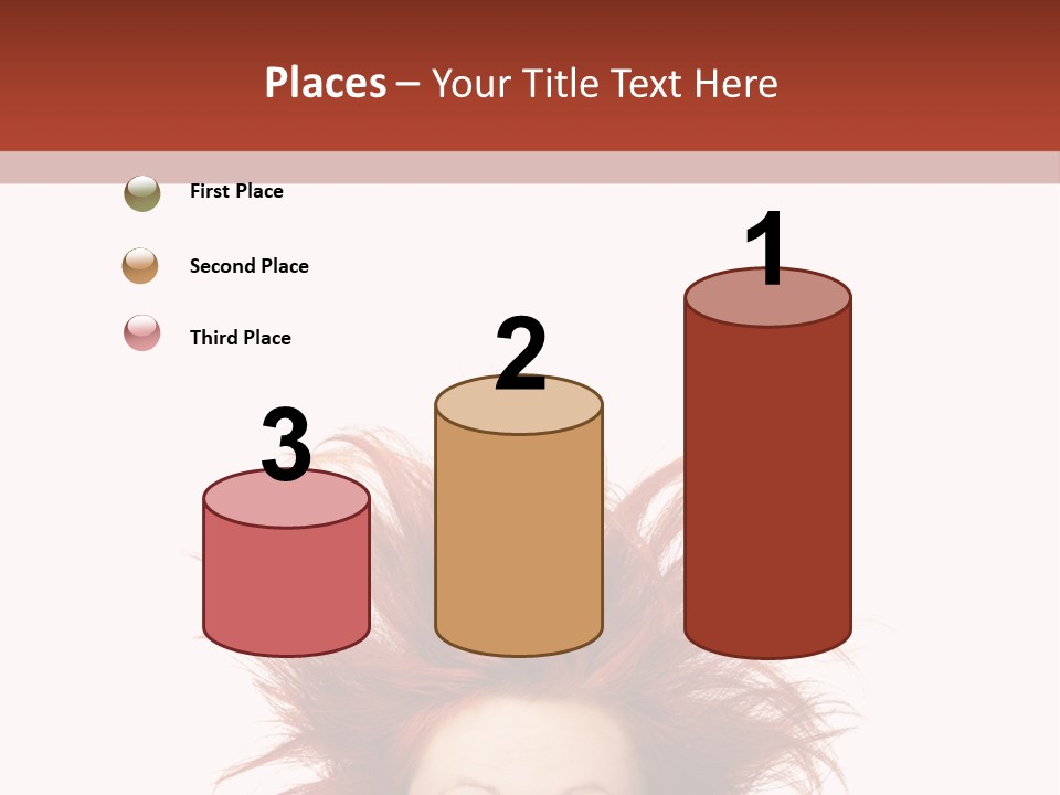 Hair Face Messy PowerPoint Template