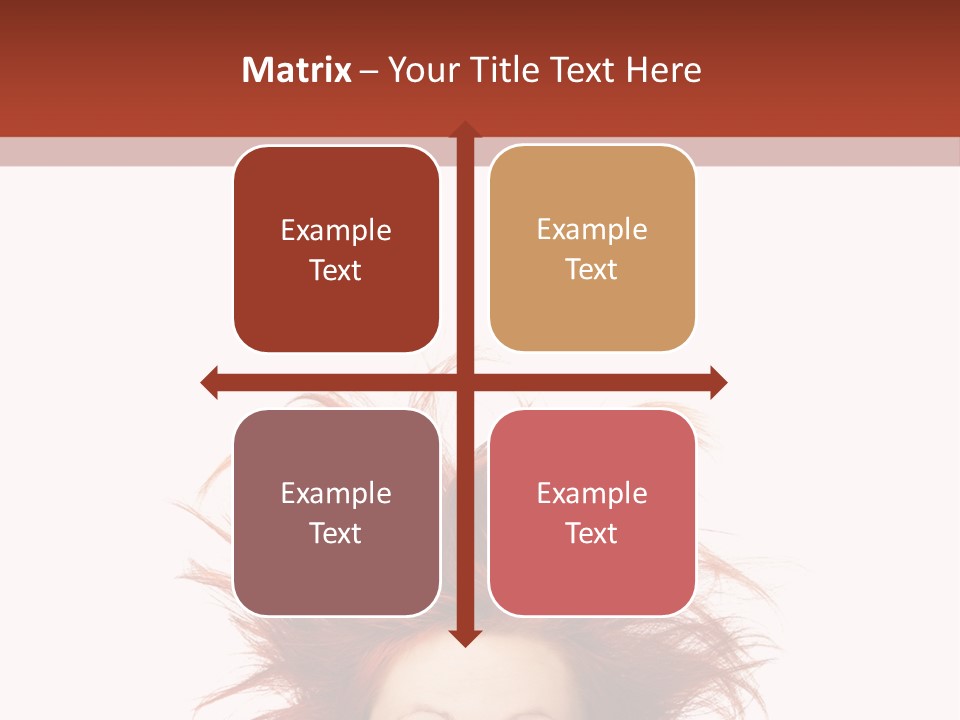 Hair Face Messy PowerPoint Template