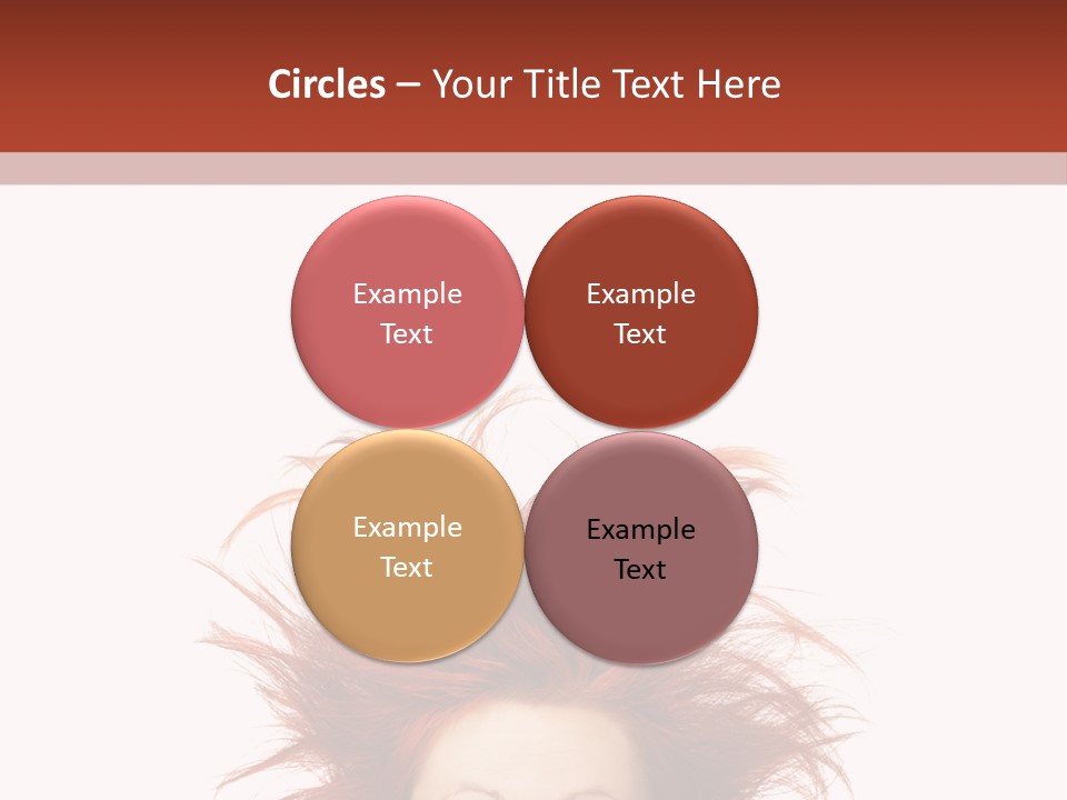 Hair Face Messy PowerPoint Template