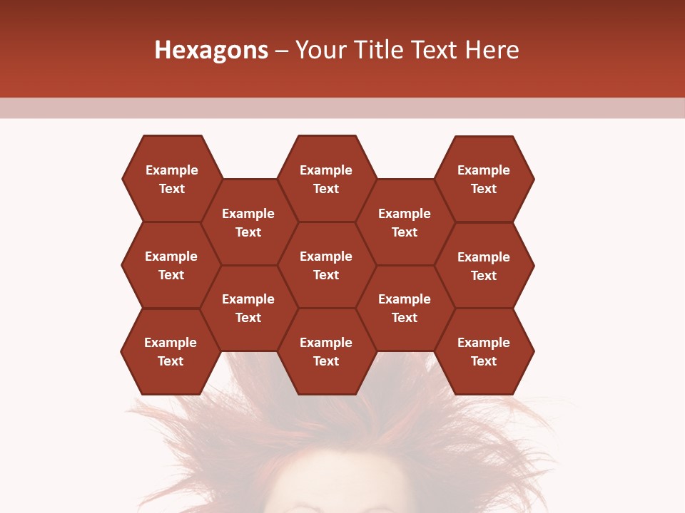 Hair Face Messy PowerPoint Template