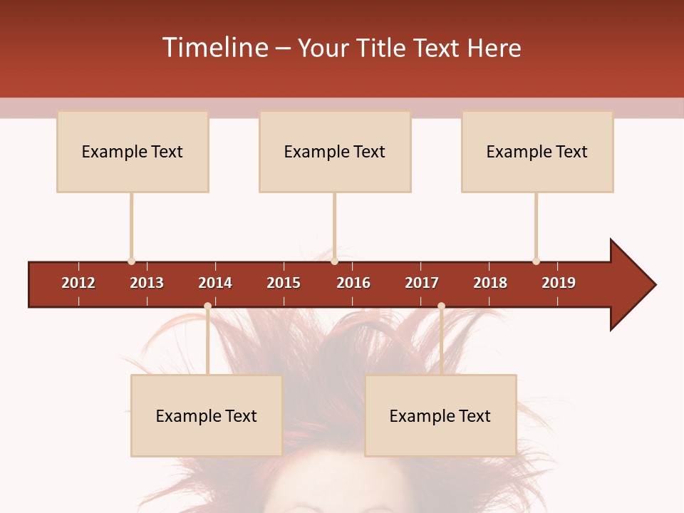 Hair Face Messy PowerPoint Template