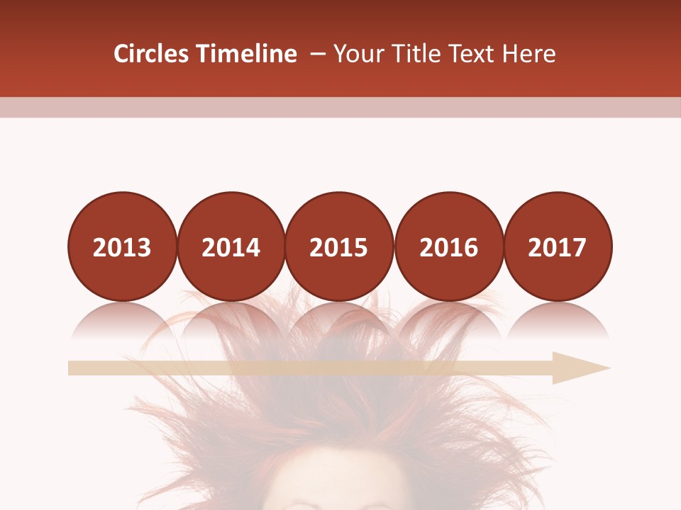 Hair Face Messy PowerPoint Template