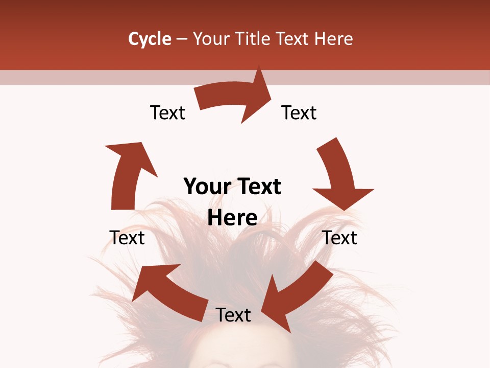 Hair Face Messy PowerPoint Template
