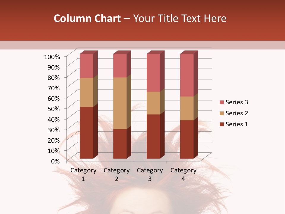 Hair Face Messy PowerPoint Template