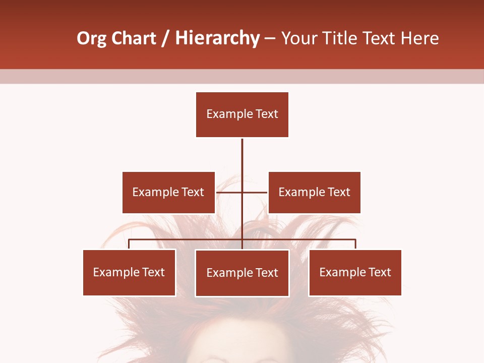 Hair Face Messy PowerPoint Template