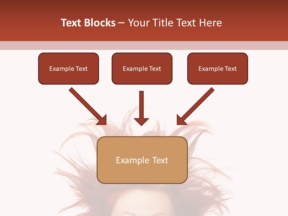 Hair Face Messy PowerPoint Template
