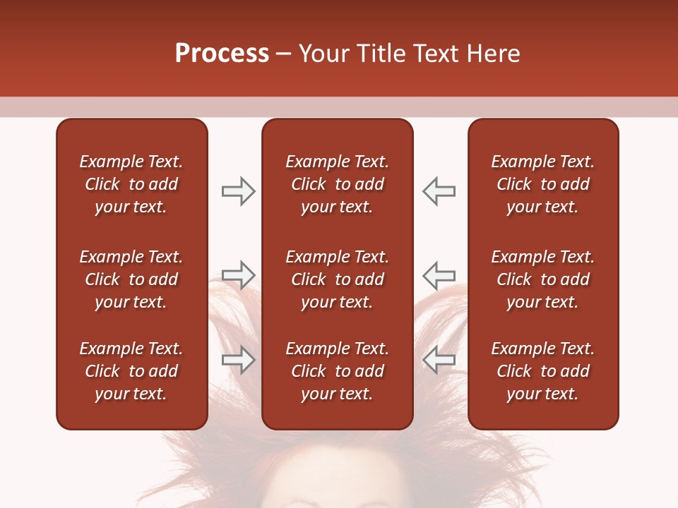 Hair Face Messy PowerPoint Template
