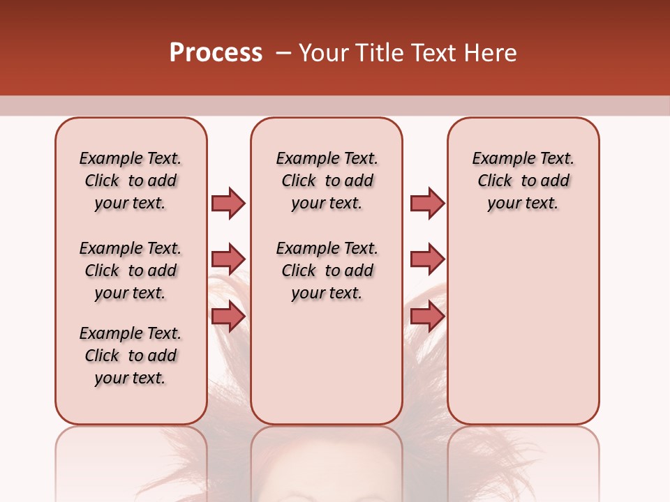 Hair Face Messy PowerPoint Template