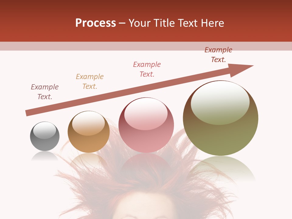 Hair Face Messy PowerPoint Template