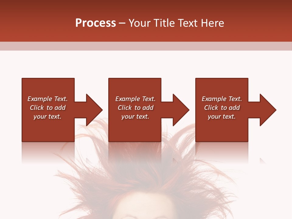 Hair Face Messy PowerPoint Template