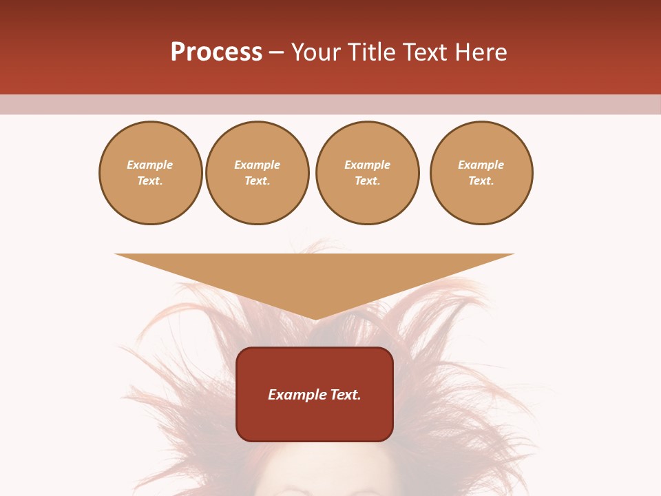 Hair Face Messy PowerPoint Template
