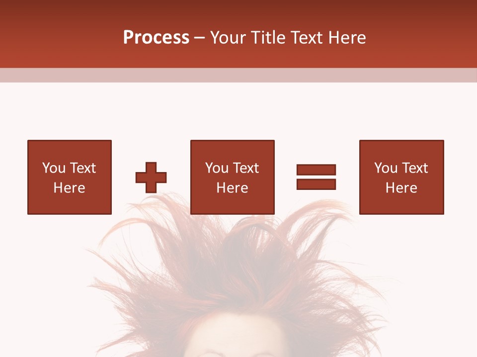 Hair Face Messy PowerPoint Template