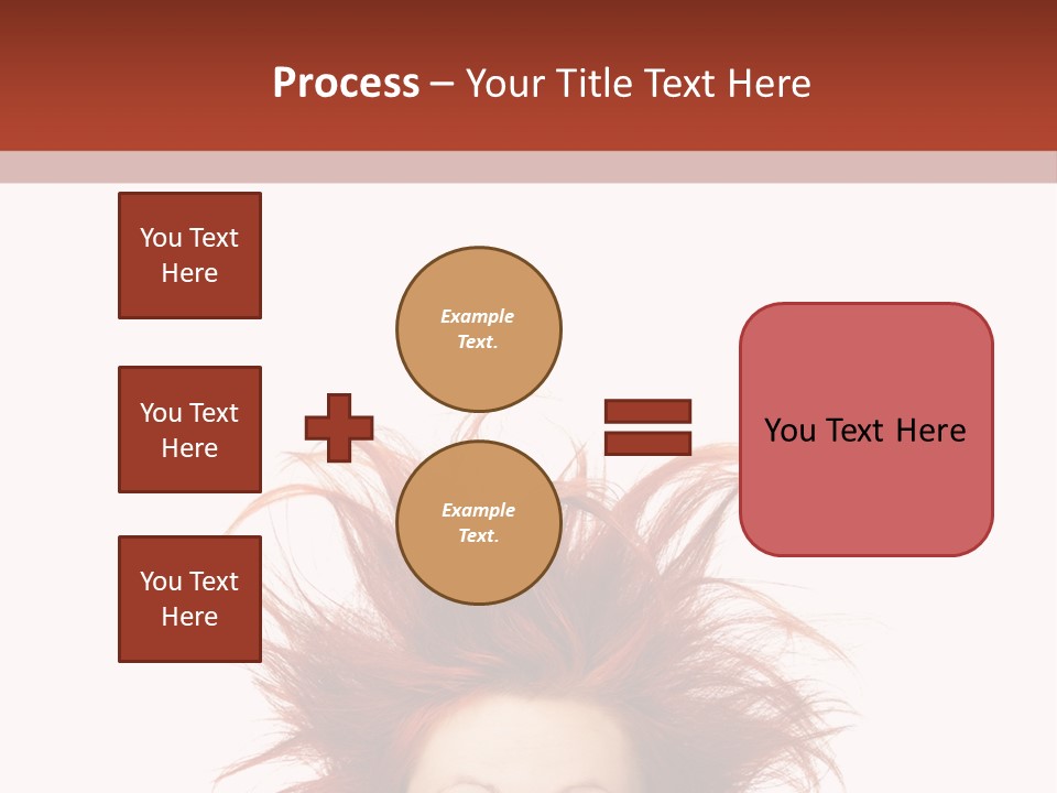 Hair Face Messy PowerPoint Template