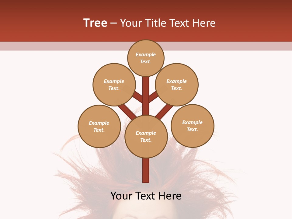 Hair Face Messy PowerPoint Template