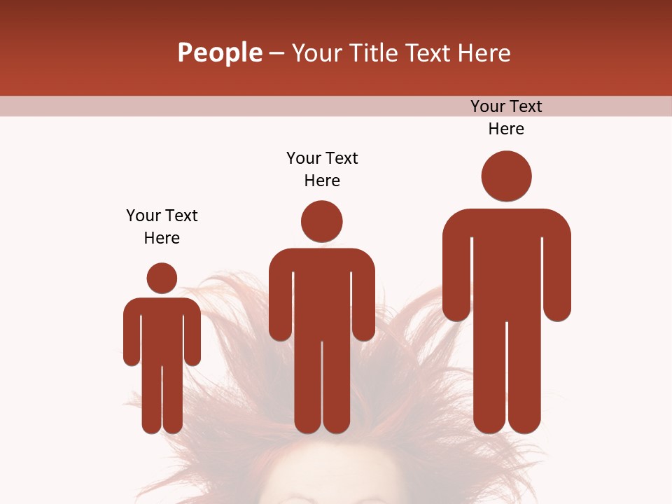 Hair Face Messy PowerPoint Template