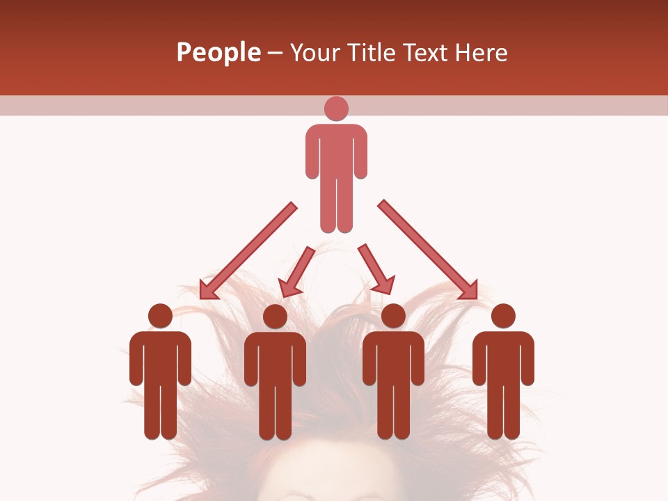 Hair Face Messy PowerPoint Template