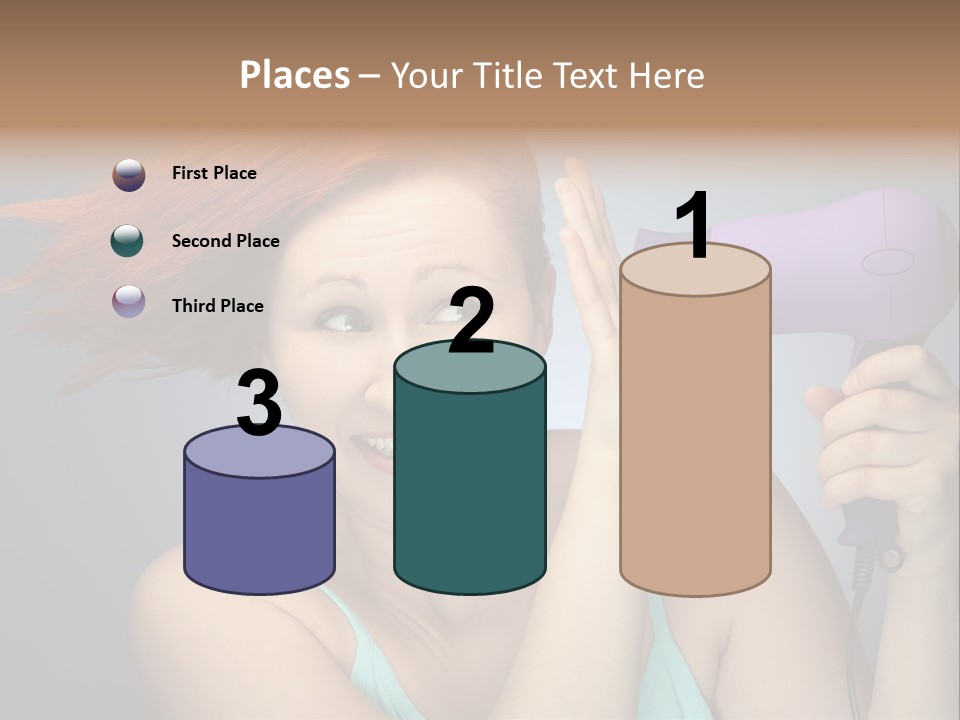 Color Cute Eye PowerPoint Template