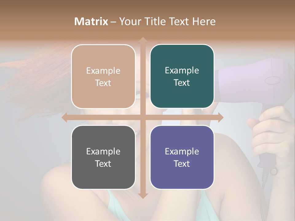 Color Cute Eye PowerPoint Template