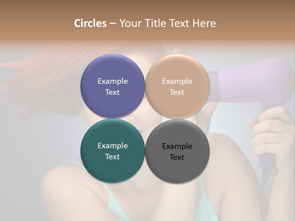 Color Cute Eye PowerPoint Template